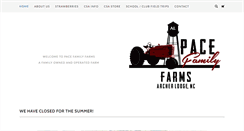Desktop Screenshot of pacefamilyfarms.com