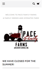 Mobile Screenshot of pacefamilyfarms.com